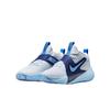Nike Team Hustle D 12 Basketballschuhe Blau Unisex HF6279-100