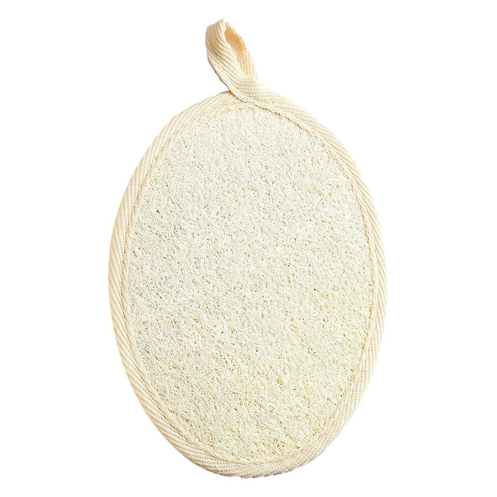 10Pcs Natural Loofah Sponge Body Scrubber Exfoliating Bath Sponge for Shower and SPA Cleaning Gentle Back Scrubber for Women and Men
