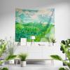 Aertemisi Green Wheat Fields Auvers 1890 Tapestry Wall Hanging Art for Bedroom Living Room College Dorm Party Backdrop Home