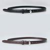 DEANS Basic Round Slim Belt_4 Colors