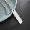 Saint St. Benedict Jesus Cross Pendant Necklace Men and Women Religious Christian Catholic Amulet Stainless Steel Jewelry