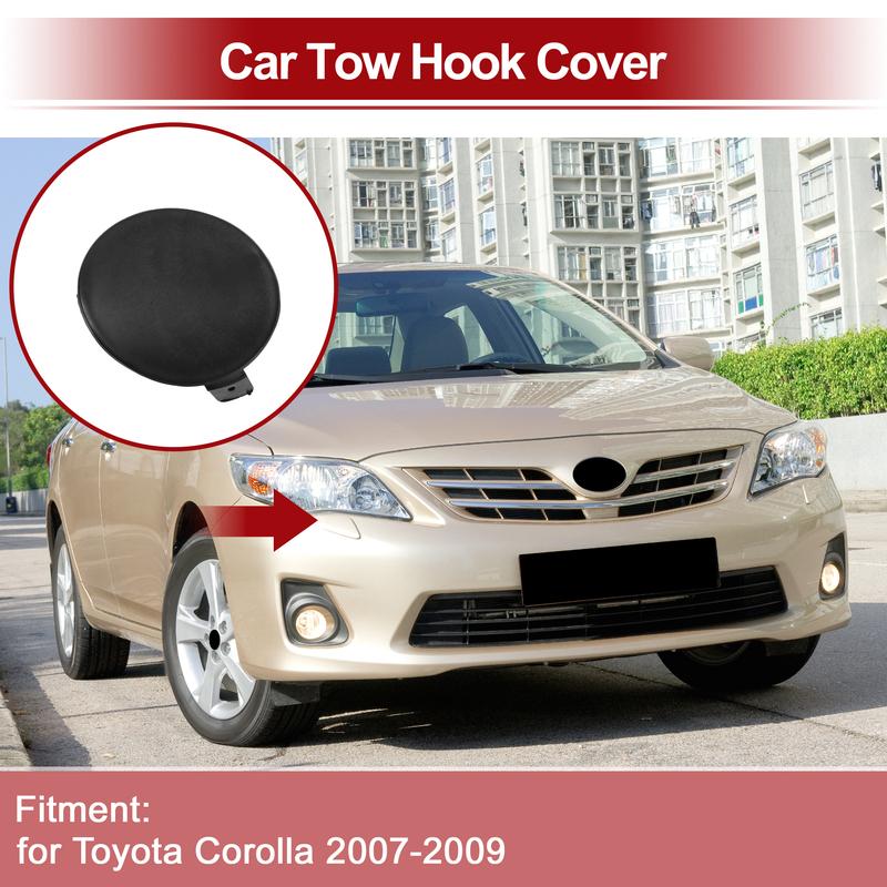 UXCELL Right Front Car Tow Hook Cover Cap for Toyota Highlander 2008-2010 No.521270E030