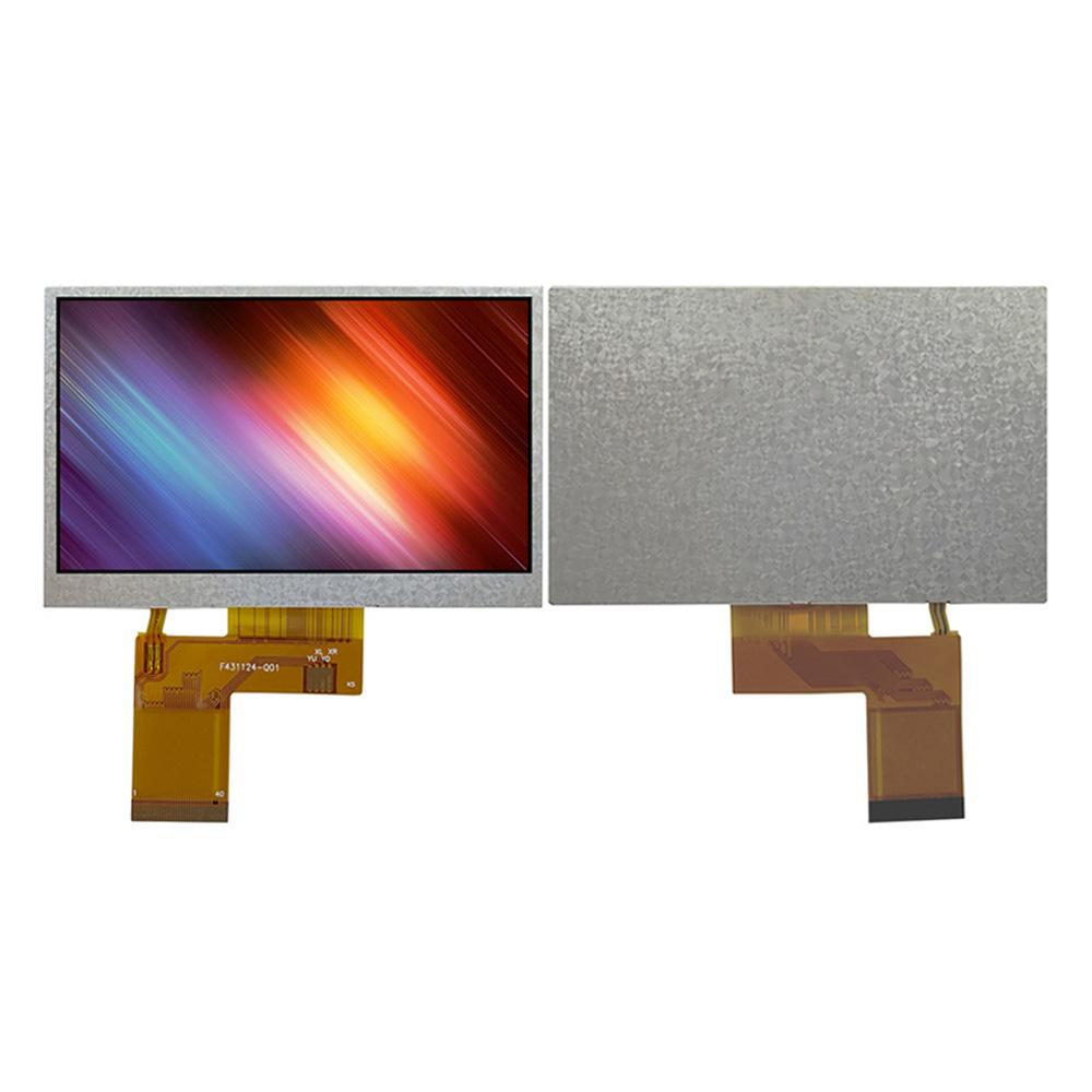 

3.3V 4.3 Inch TFT LCD Display Screen Module 480x272 Resolution White LED Backlight Bright 40PIN RGB GC3047 Color Screen No Touch білий