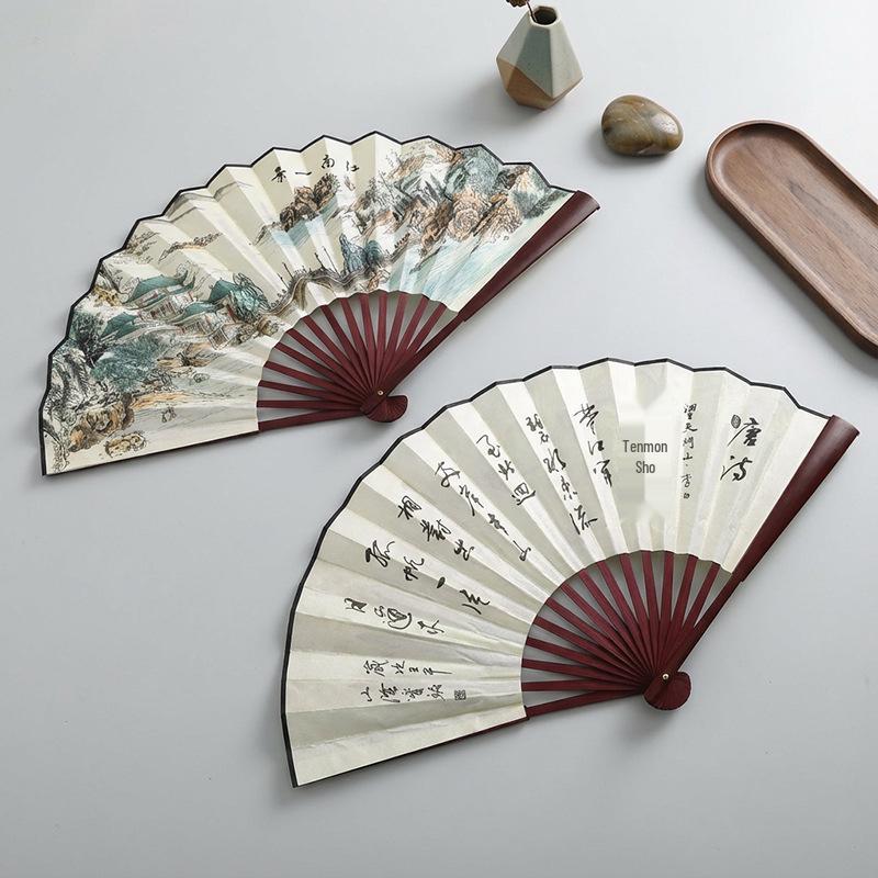8" & 10" Blank Silk Students' Calligraphy and DIY Folding Fans