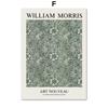 William Morris Colorful Abstract Flowers Wall Art Canvas Painting Nordic Posters And Prints Wall Pictures For Living Room Decor
