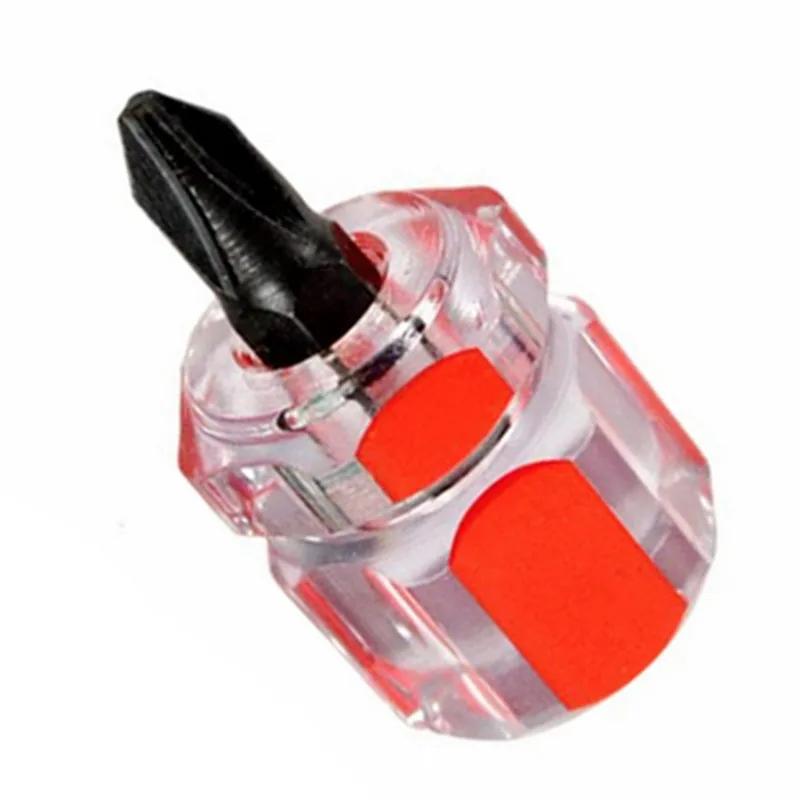 1/2 шт. Мини-отвертка для швейной машины, портативная головка редиса, двойное назначение, шлицевая многоцелевая отвертка, инструменты для ремонта шитья