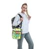 Bulbasaur Group Anime Lunch Bag School Portable Lunch Box For Girls  Oxford Designer Cooler Bag
