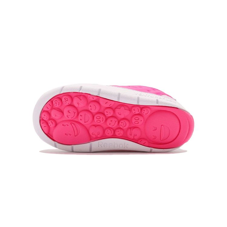 Reebok Ventureflex Slip-On Lightweight Breathable Toddler Shoes Low Top Baby Sneaker Pink CM9140