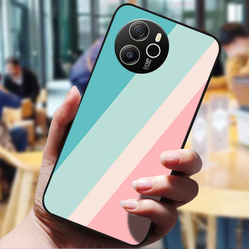 For Blackview Shark 8 Case 6.78" Cartoon Painted Cover Lovely Case Soft Silicone Protect Cover For Blackview Shark8 Cases Bumper