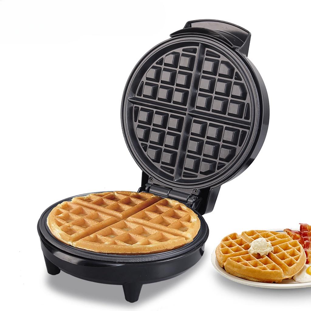 Electric Waffles Maker Double-Sided Heating Waffle Pot 7 Gear Adjustable Bubble Egg Cake Oven Breakfast Waffle Machine 220-240V 1000W