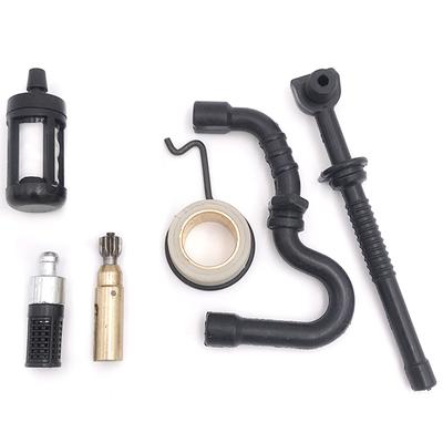 Neuestes Ölpumpen-Schneckenrad-Kraftstoffölfilter-Leitungsschlauch-Kit für Stihl MS 180 170 MS180 MS170 018 017 Kettensägen-Teile 11236407102