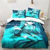 New 3D Future Singer Hatsune Miku Cartoon Bedding Quilt Cover Student Bedding Soft Microfiber Bedspread Lightweight Coverlet
