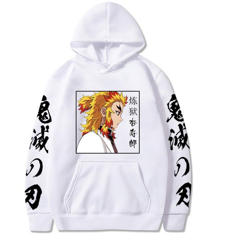 Rengoku Kyoujurou Printed Hoodie, Sweatshirt, and Hoodie for Ghost Slaying Blade Purgatory Xingshoulang