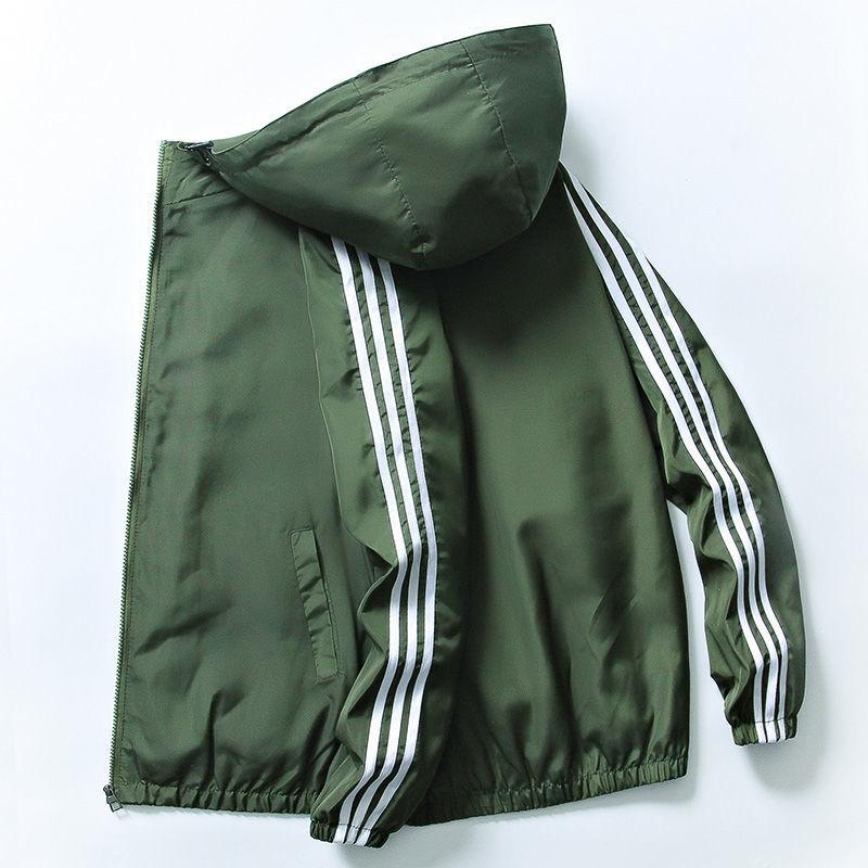 Sommerjacke für Herren, dünne, lockere Jacke, trendiges Sonnenschutz-Freizeitoberteil im koreanischen Stil für Studenten