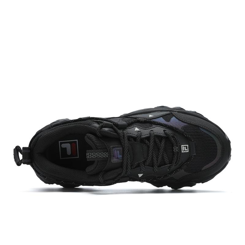 New FILA Low Top Running Shoes Women's Black F12W432116FBK