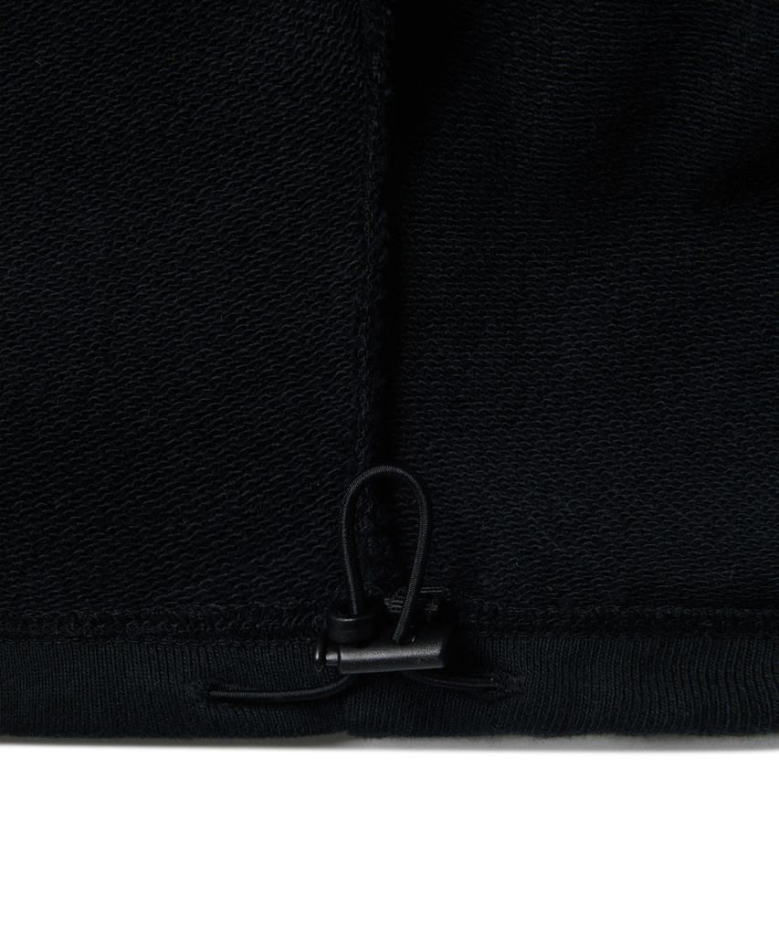 Women'S Crop Hooded Sweatshirt [Black]