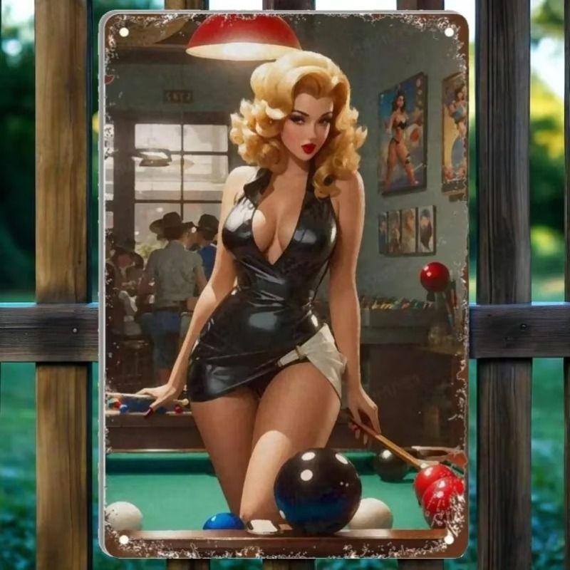 Vintage Metal Tin Sign 20x30cm Retro Wall Art Decor