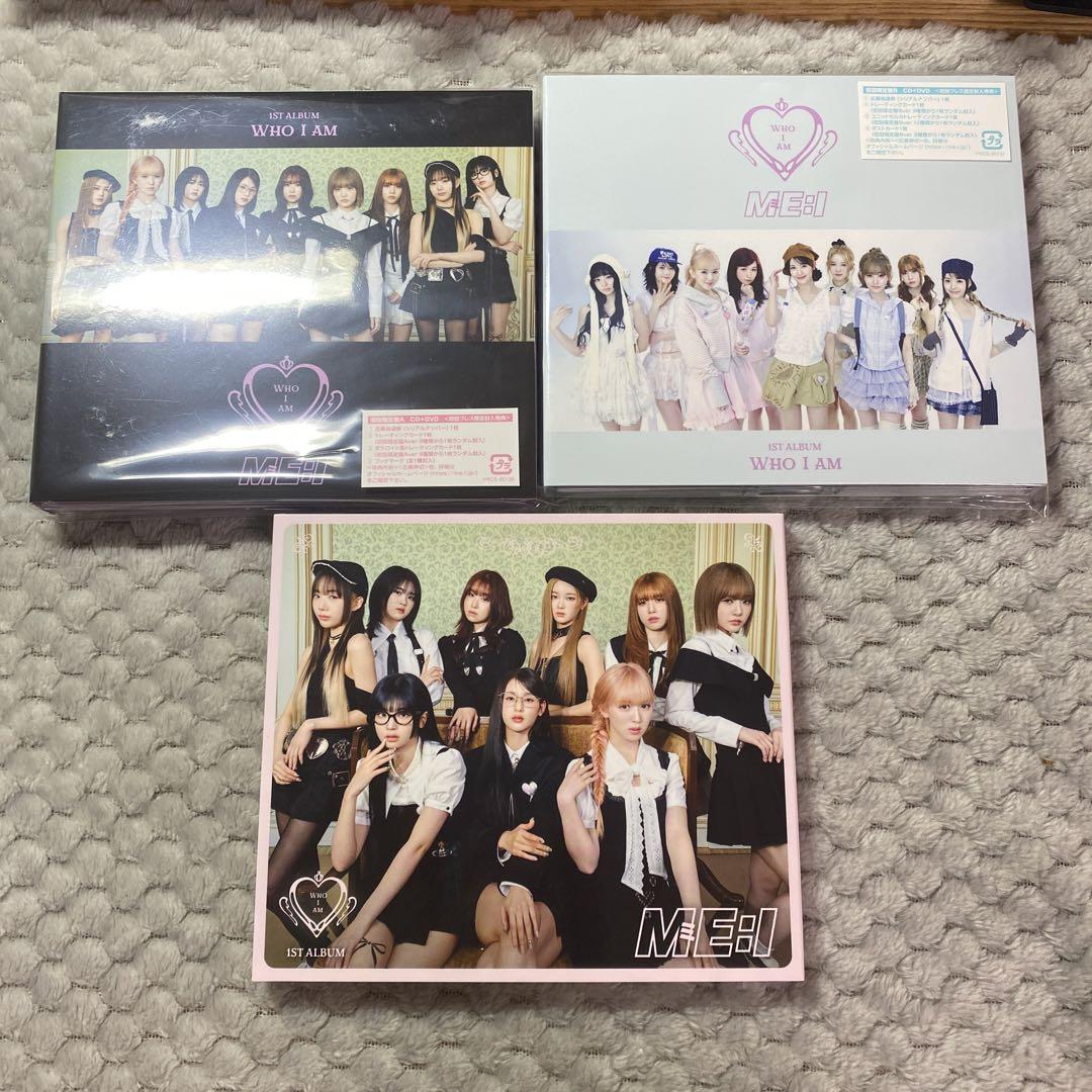 

[USED] ME:I CD WHO I AM 1ST ALBUM Opened