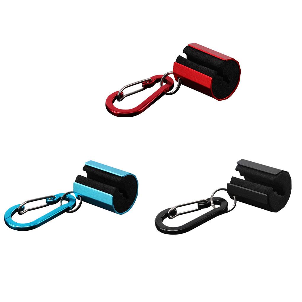 Fishing Rod Clamp Lightweight Hanging Holder Rods Clip Hanger Strong Organizer Pole Clamps Gear Assistant Tying