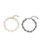 Has En017 Glass Pearl Bracelet (2Colors)