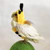 Cute Parrot Winter Warm Hat Hooded Cloth Parrot Flying Suit  for Parakeet/Cockatiel/Hamster