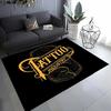 3D HD Tattoo Studio Carpet, Living Room and Bedroom Household Items,Children's Room Sofa Mats, Doormat Floor Anti-slip Rug, Gift