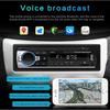 Car Mp3 Player Stereo Radio FM Input Receiver Car Sound System USB Factory Direct Sales Card Insertion Radio with Car Bluetooth