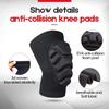 1Pair Protective Knee Pads Elbow Sleeves Guard,Thick Sponge Anti-Slip,Collision Avoidance Sport Protective Kneepad Skate Soccer