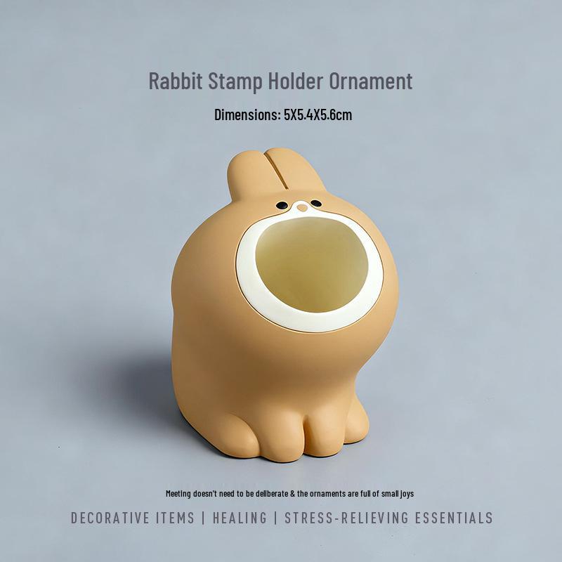 Japanese Cat Pen Holder & Desk Ornament