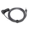 DC Car Power Cable Plug and Play Rubber Stable DC to Cigarette Lighter Car Power Supply Cord for Sat