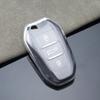 Transparent Car Key Case Cover for Peugeot 2008 3008 4008 5008 308 408 508 Citroen C1 C2 C4 C6 C3-XR Picasso Grand DS3 DS5