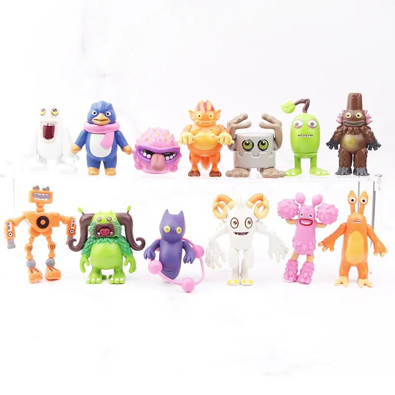 13pcs/Set My Singing Monster Figures Toy Plastic Toys Doll Figuras Wubbox Action Figures Kids Birthday Christmas Gifts