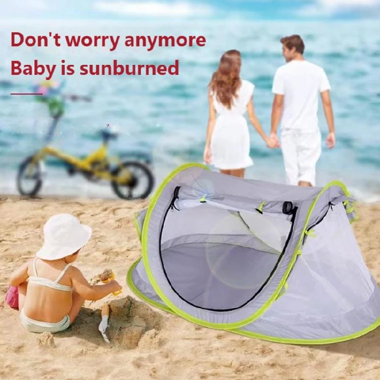 1 Set Medium Size Child Friendly Sunshading Shelter Tent With Reinforced Frame And Travel Design with Bag