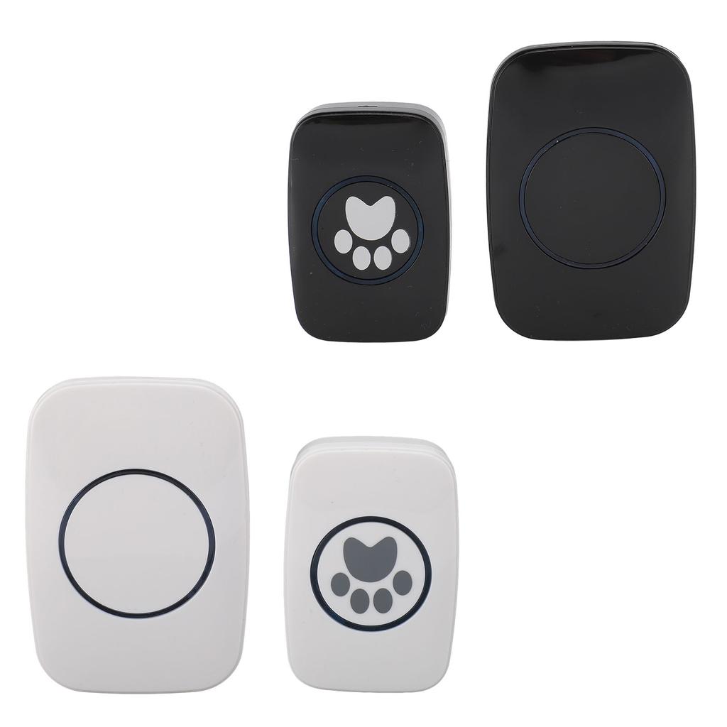 Smart Hund Türklingel Tragbare Intelligente Sensing Drahtlose Hund Türklingel Sender und Empfänger für