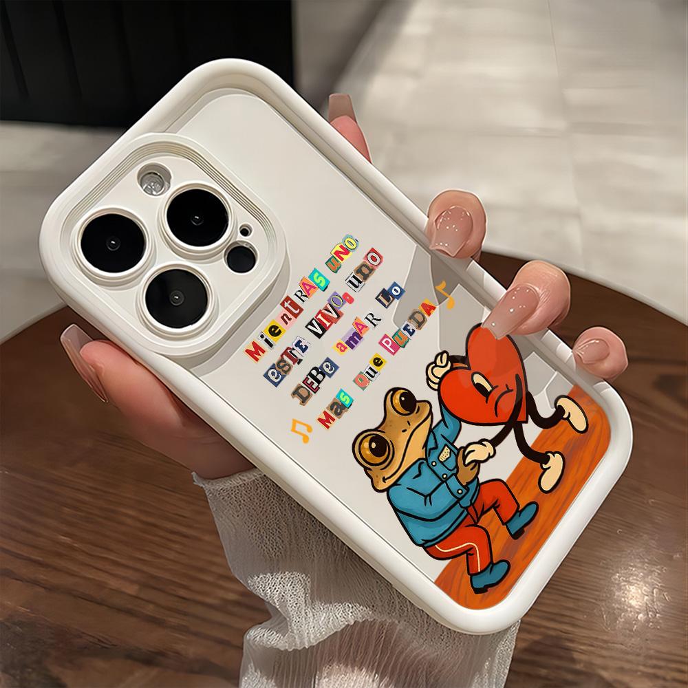 

Hot Bad B-Bunnys Art Phone Case For Samsung Galaxy A17 A07 A06 A26 A16 A06 A35 A55 A25 A54 A34 A36 A24 4G 5G Soft Back Cover Samsung A05 4G