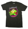 Battletoads New Adult T-Shirt - Rash Wearing Shades In Circle