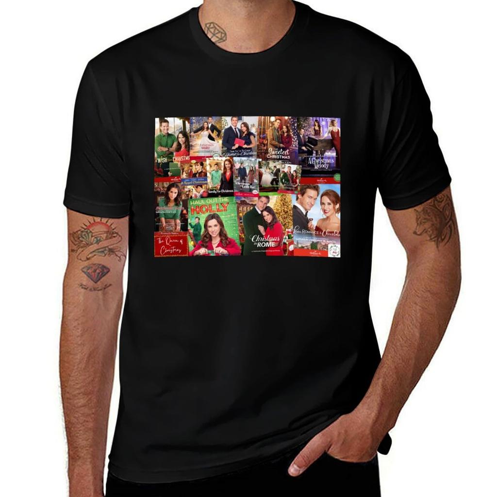 Queen Of Christmas Movies Collage Tshirt Unisex T Shirt Heavy Cotton T Shirt Unisex 100 Cotton Luxury Brand Tshirt