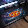 Tappetino Mouse Grande Stampato Manchester United, Tappetino da Scrivania Morbido in Gomma Antiscivolo per Gaming, Decorazione per Ufficio, Laptop, Computer