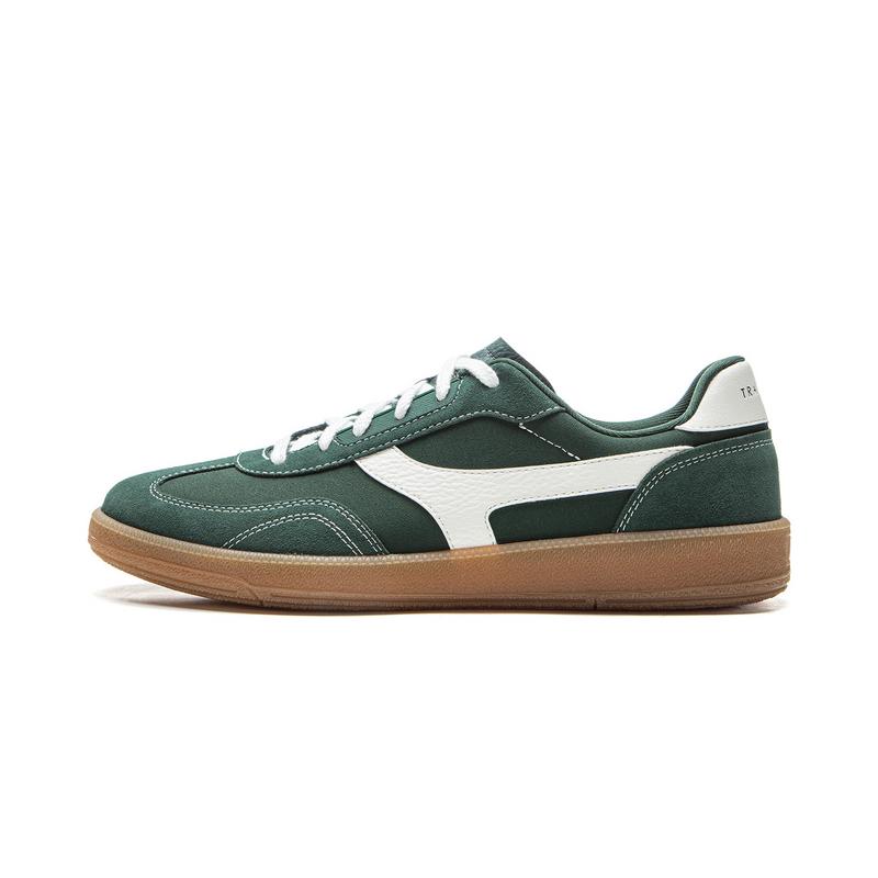 

new LiNing Yunchuan 2 Slip Resistant, Abrasion Resistant, Lightweight Low Top German Army Trainers Men s Dark Green 43.5