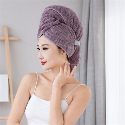 Supersaugfähiges Kopftuch mit Gummiband zum Haaretrocknen für Damen – extragroßes Mikrofaser-Haartuch mit Stirnband