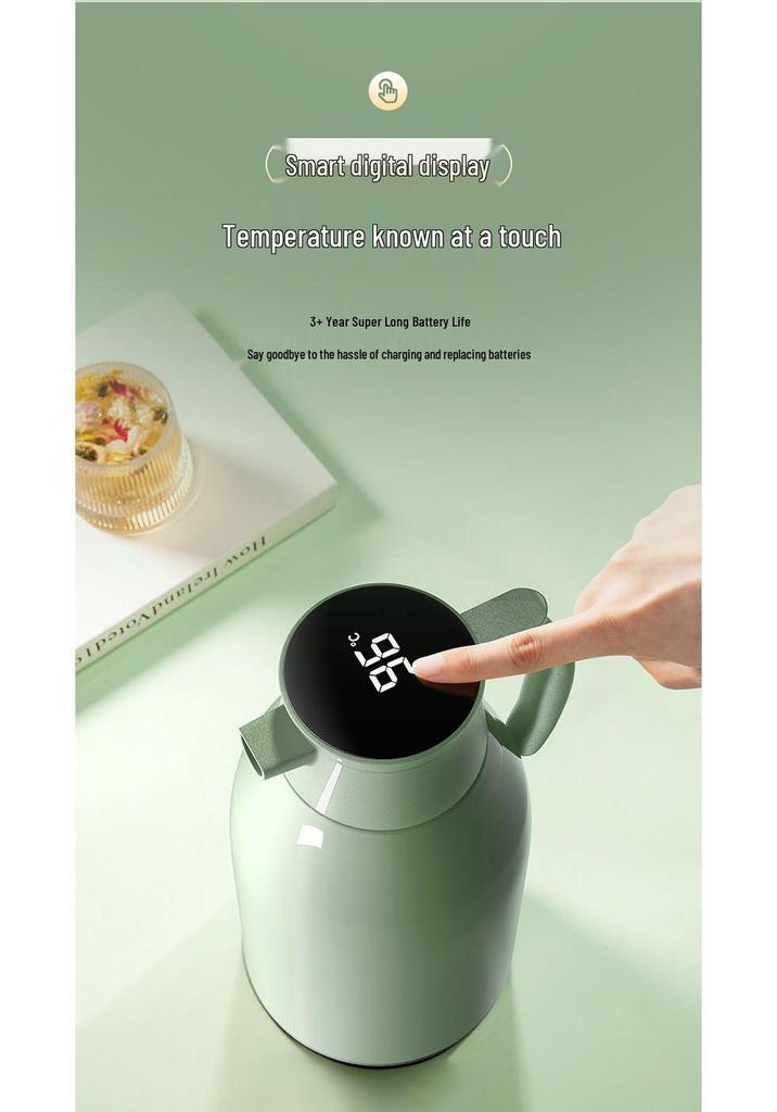 High-End Large Capacity Smart Insulated Thermos Flask Kettle