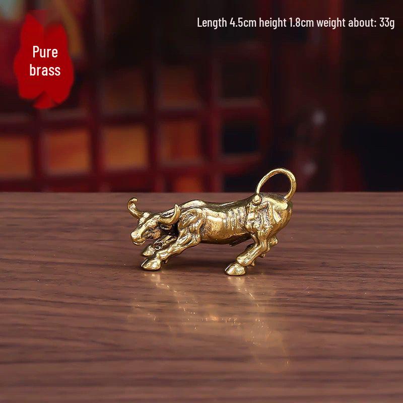 

Медные фигурки китайского зодиака: Маскоты и чайные питомцы ручной работы для домашнего декора Default