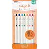 Zebra Στυλό Gel Sarasa R 0.4mm Σετ 7 Χρωμάτων N JJS29-R1-7C-N