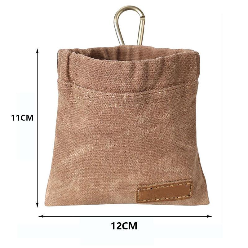 Portable Dog Treat Pouch, Outdoor Training Waist Bag for Pet Feeding
