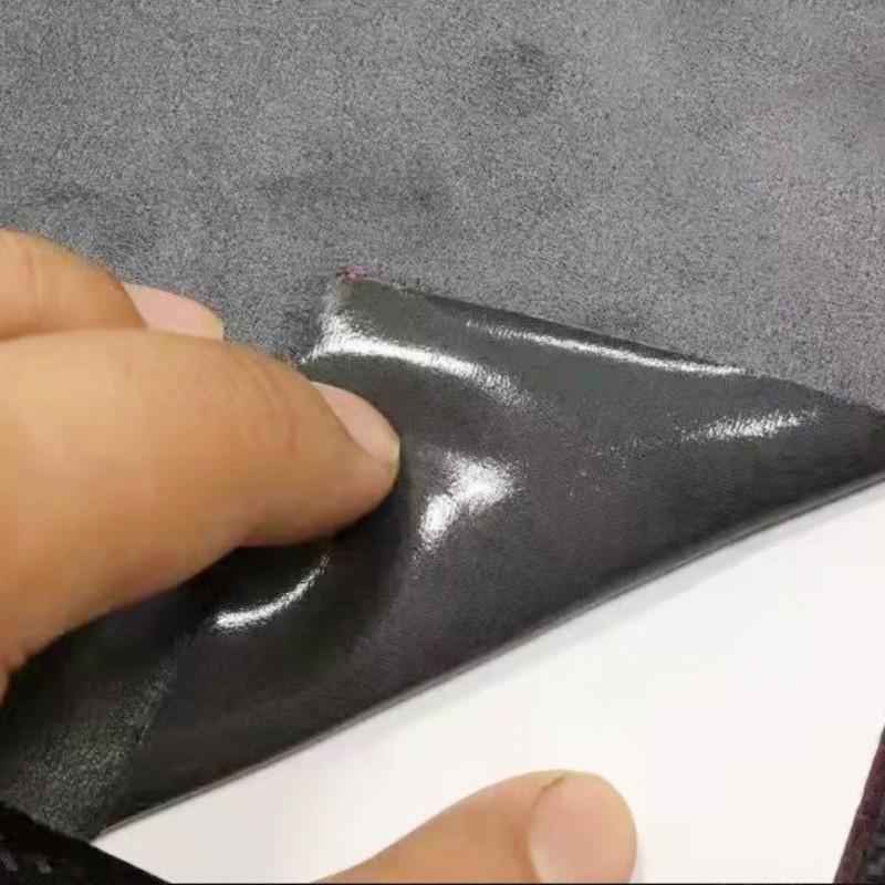 Self Adhesive Suede Fabric PU Leather for Automotive Interior Door Panel Roof AB-pillar Car Seat Decor DIY Velvet Repair Sticker