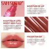SAM SUGAR 5 Colori Burrocacao Idratante Specchio Lucidalabbra Rosa Labbra Guava Vaniglia Torta al Caffè Odore Rossetto Olio Trasparente Trucco