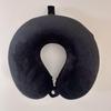 Portable Memory Foam U-shaped Travel Neck Pillow - Crystal Velvet Office & Airplane Nap Support
