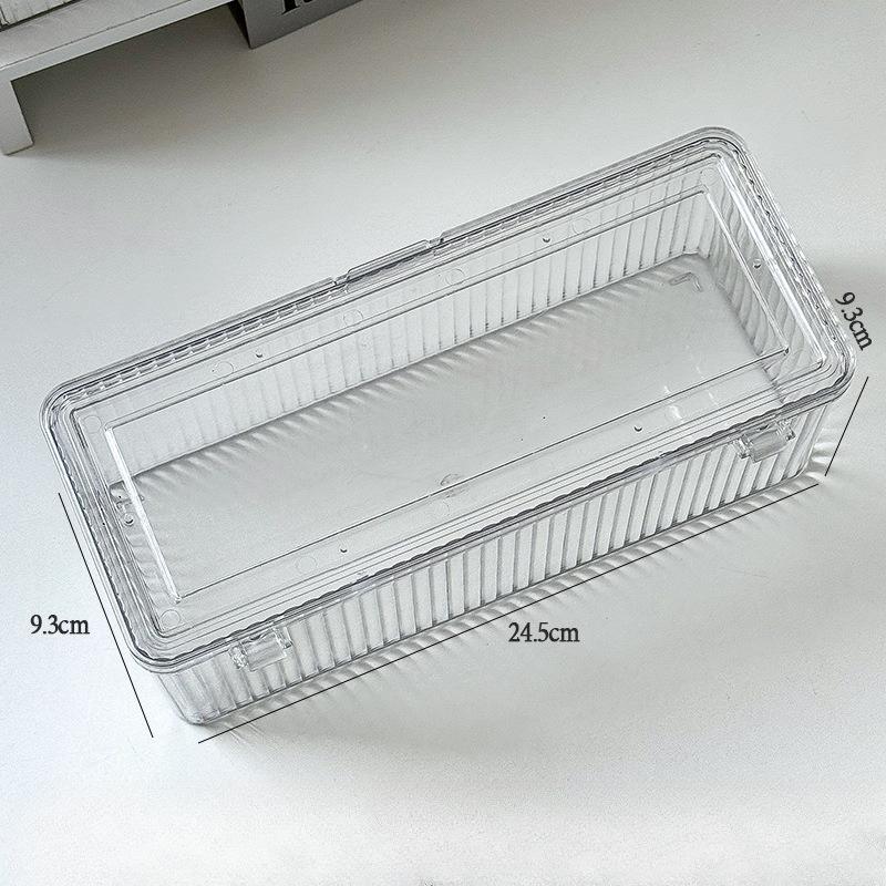 1-10Pcs Transparent Badge Acrylic Storage Box/Rack Dust Protection Storage Box Peripheral Badge Storage Collection Protection