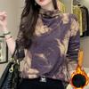 New Winter Style Plush Thickened Versatile T-shirts To Make You Look Slim and Elegant Design-sensing Base Shirt Pullover Top