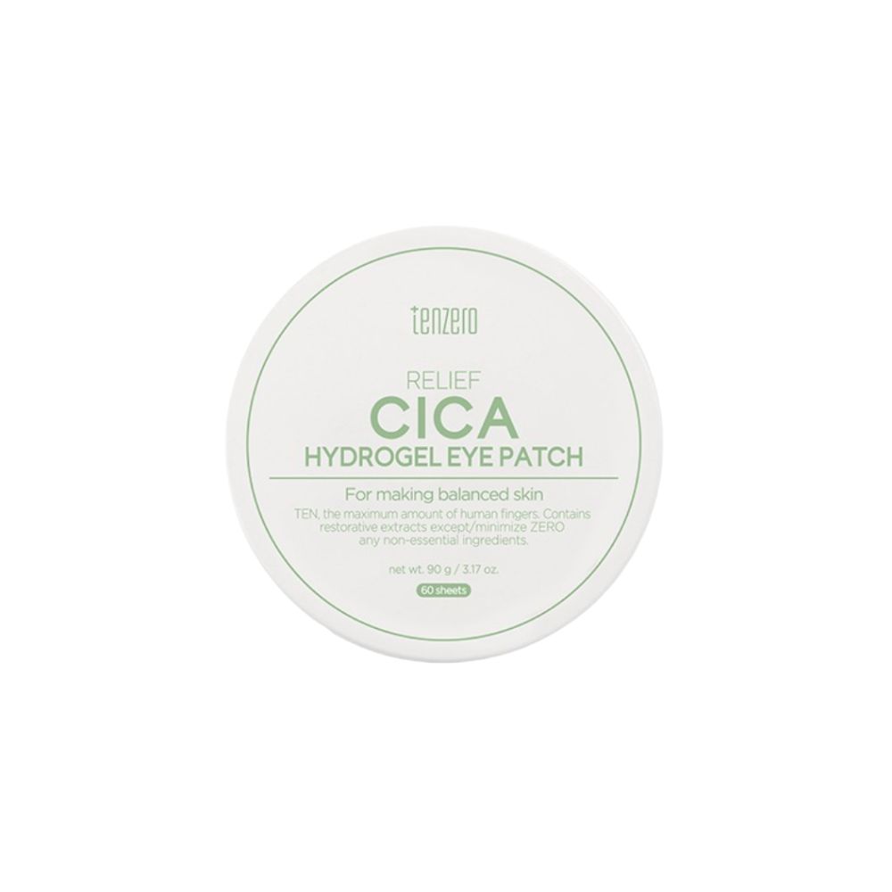 

TENZERO Relief Cica Hydrogel Eye Patch 90g 60 Sheets